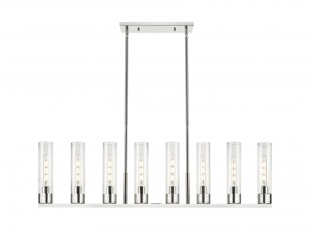 Boreas - 6 Light - 48 inch - Polished Nickel - Linear Pendant