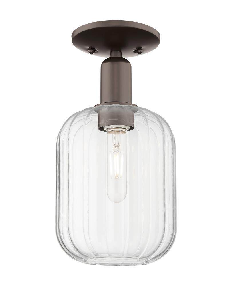 Preston - 1 Light - 6 inch - Oil Rubbed Bronze - Semi-Flush Mount