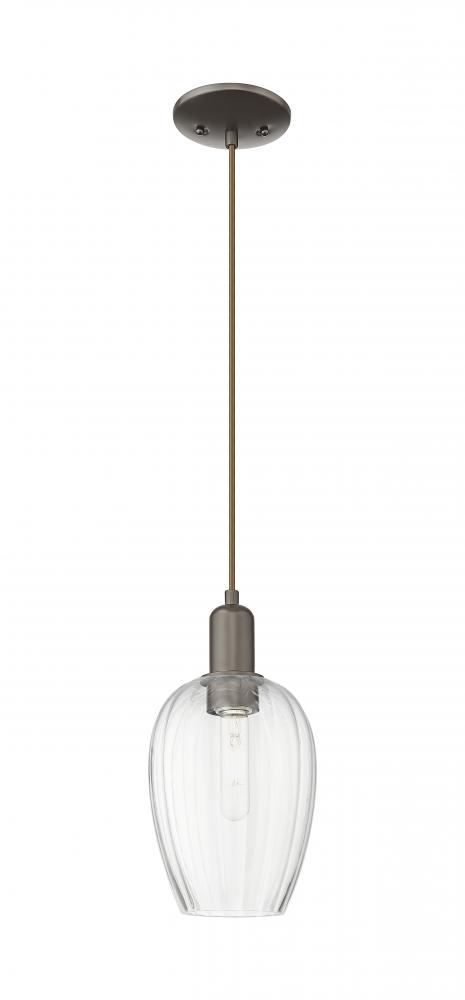 Preston - 1 Light - 6 inch - Oil Rubbed Bronze - Cord hung - Mini Pendant