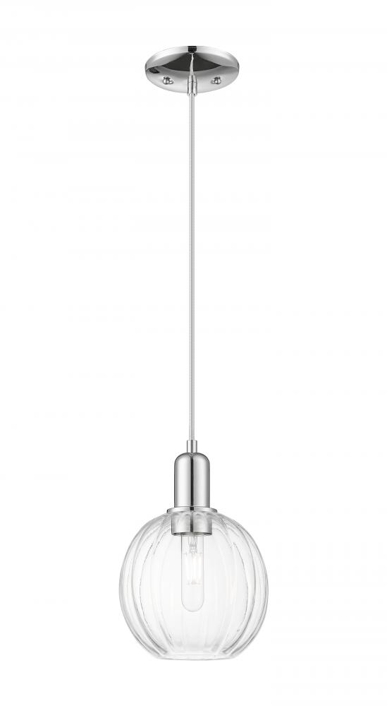 Preston - 1 Light - 6 inch - Polished Chrome - Cord hung - Mini Pendant