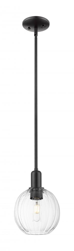 Preston - 1 Light - 6 inch - Matte Black - Mini Pendant