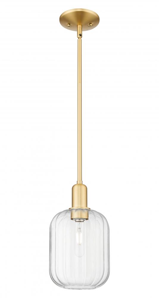 Preston - 1 Light - 6 inch - Satin Gold - Mini Pendant