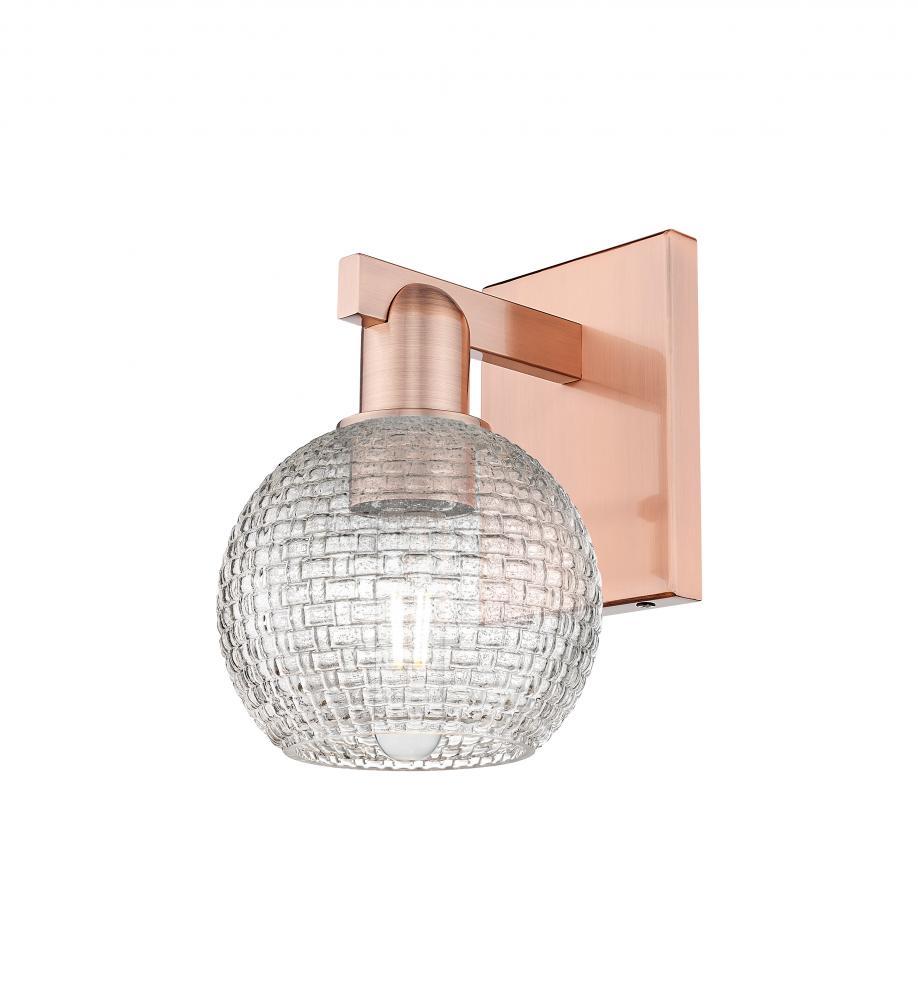 Athens - 1 Light - 6 inch - Antique Copper - Sconce