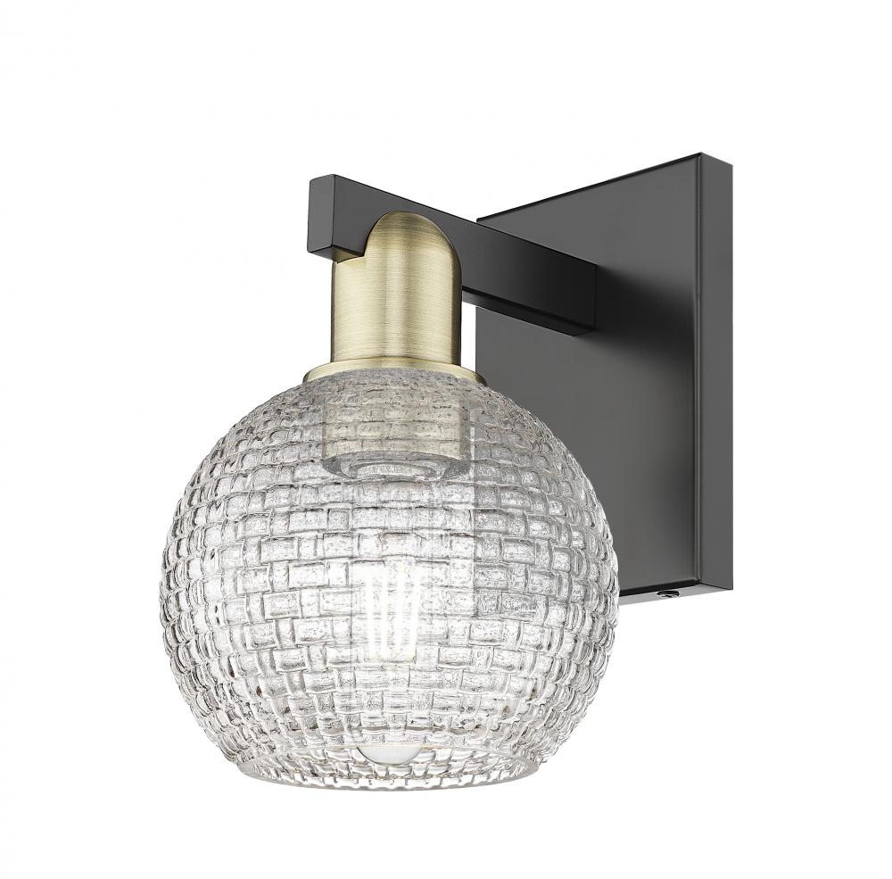 Athens - 1 Light - 6 inch - Black Antique Brass - Sconce