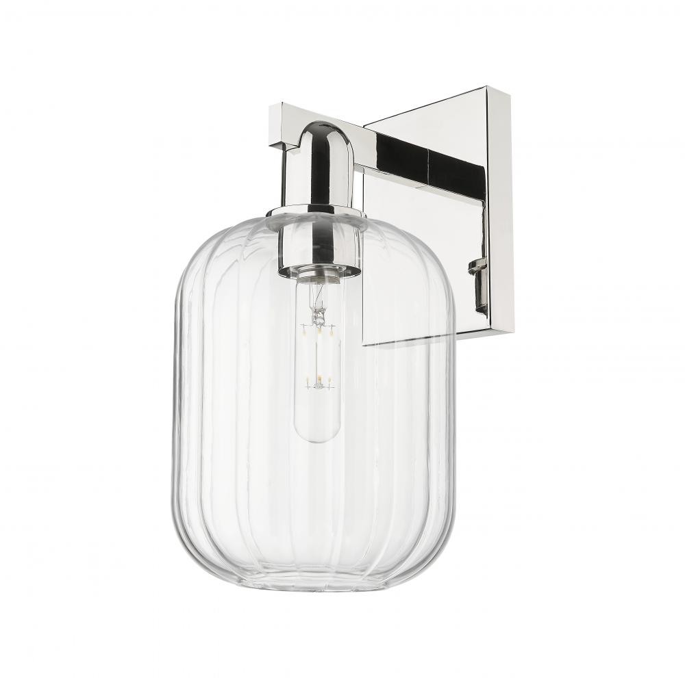 Preston - 1 Light - 6 inch - Polished Nickel - Sconce