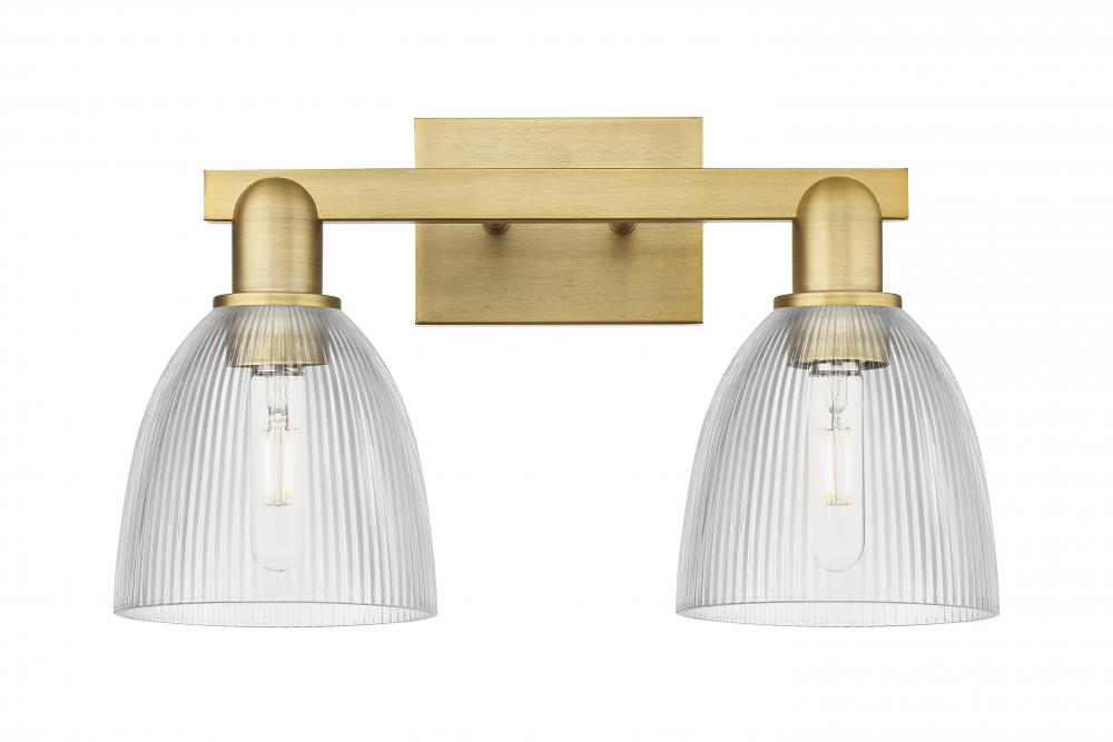 Castile - 2 Light - 17 inch - Polished Chrome - Bath Vanity Light