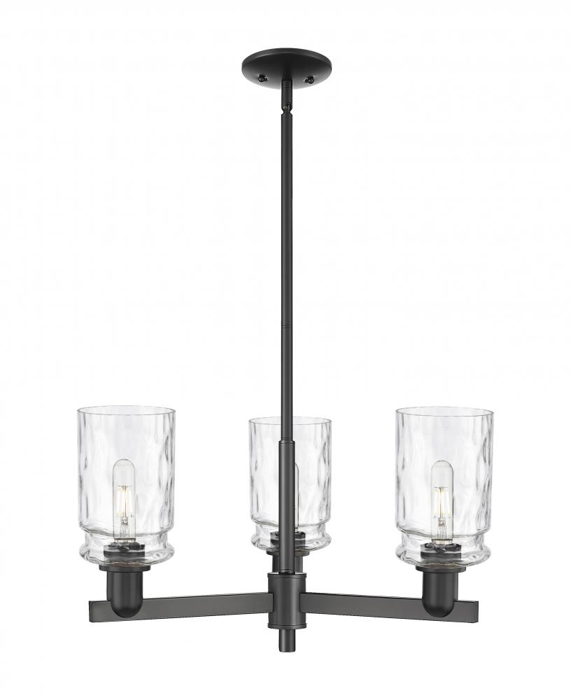 Candor - 3 Light - 27 inch - Black Antique Brass - Stem hung - Flush Mount