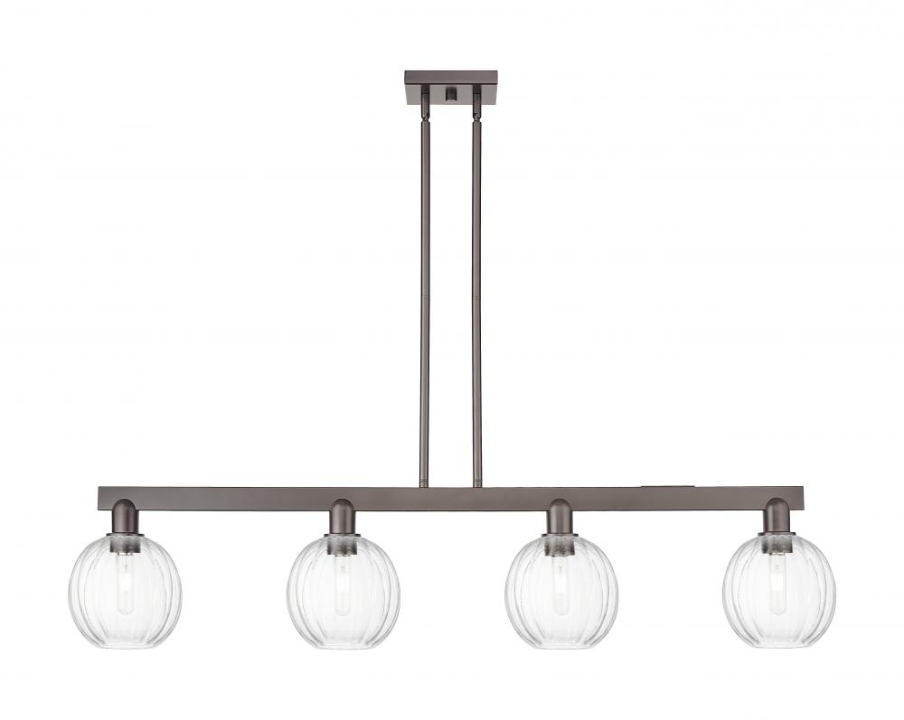 Preston - 4 Light - 48 inch - Oil Rubbed Bronze - Cord hung - Island Light