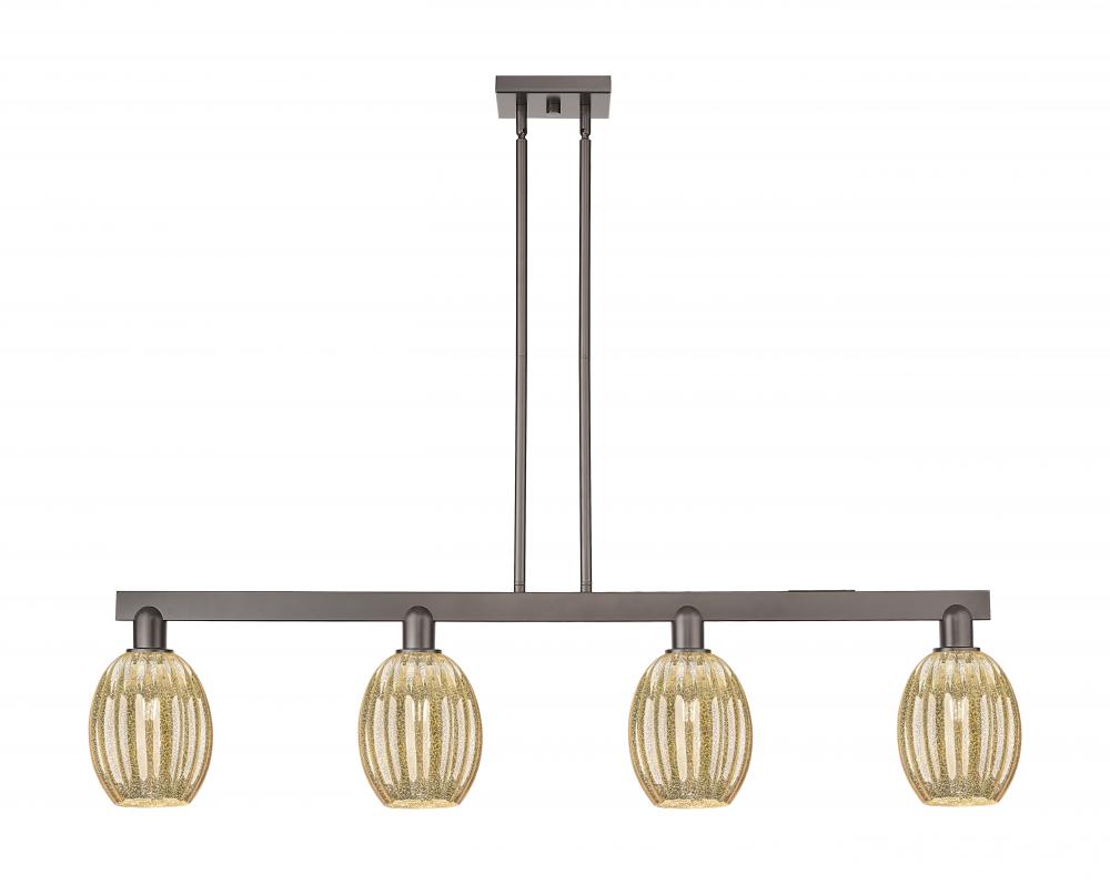 Preston - 4 Light - 48 inch - Oil Rubbed Bronze - Cord hung - Island Light