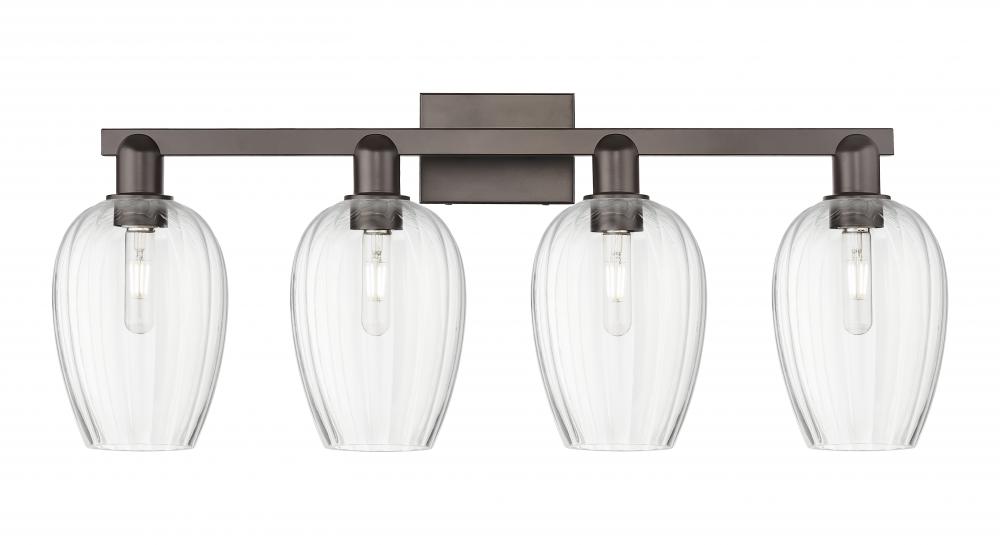 Preston - 4 Light - 36 inch - Oil Rubbed Bronze - Bath Vanity Light