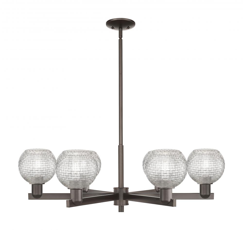 Athens - 6 Light - 36 inch - Oil Rubbed Bronze - Stem hung - Chandelier