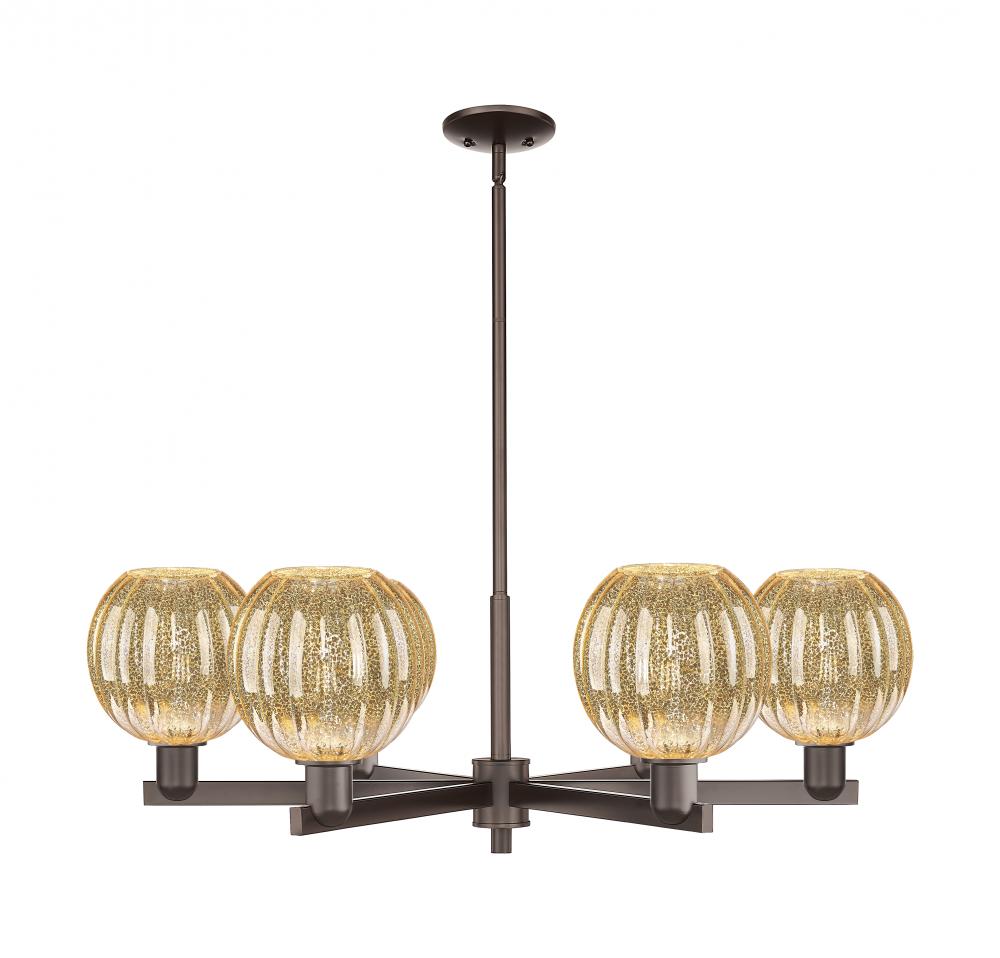 Preston - 6 Light - 24 inch - Oil Rubbed Bronze - Chandelier