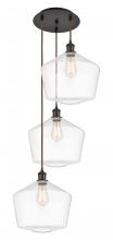 Innovations Lighting 113B-3P-OB-G652-12 - Cindyrella - 3 Light - 19 inch - Oil Rubbed Bronze - Cord Hung - Multi Pendant