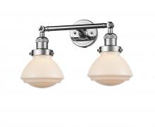 Innovations Lighting 208-PC-G321 - Olean - 2 Light - 17 inch - Polished Chrome - Adjustable Bath Vanity Light
