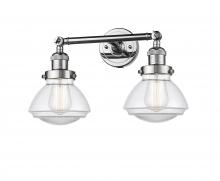 Innovations Lighting 208-PC-G322 - Olean - 2 Light - 17 inch - Polished Chrome - Adjustable Bath Vanity Light