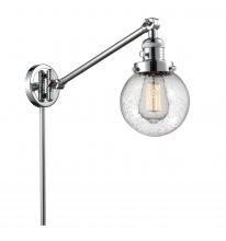 Innovations Lighting 237-PC-G204-6-LED - Beacon - 1 Light - 6 inch - Polished Chrome -Adjustable Swing Arm