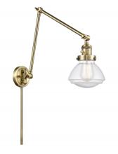 Innovations Lighting 238-AB-G324 - Olean - 1 Light - 9 inch - Antique Brass -Adjustable Swing Arm