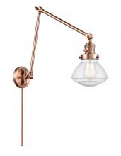 Innovations Lighting 238-AC-G324 - Olean - 1 Light - 9 inch - Antique Copper -Adjustable Swing Arm