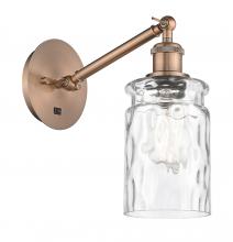 Innovations Lighting 317-1W-AC-G352 - Candor - 1 Light - 5 inch - Antique Copper - Adjustable Sconce