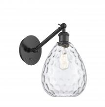 Innovations Lighting 317-1W-BK-G372 - Waverly - 1 Light - 8 inch - Matte Black - Adjustable Sconce