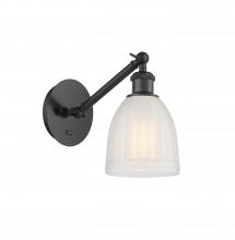Innovations Lighting 317-1W-BK-G441 - Brookfield - 1 Light - 6 inch - Matte Black - Adjustable Sconce