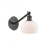 Innovations Lighting 317-1W-OB-G91 - Fenton - 1 Light - 7 inch - Oil Rubbed Bronze - Adjustable Sconce