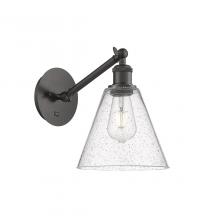 Innovations Lighting 317-1W-OB-GBC-84 - Berkshire - 1 Light - 8 inch - Oil Rubbed Bronze - Adjustable Sconce