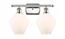 Innovations Lighting 516-2W-PN-G651-8 - Cindyrella - 2 Light - 18 inch - Polished Nickel - Bath Vanity Light