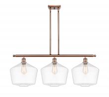Innovations Lighting 516-3I-AC-G652-12 - Cindyrella - 3 Light - 39 inch - Antique Copper - Cord hung - Island Light