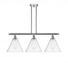 Innovations Lighting 516-3I-PC-GBC-124 - Berkshire - 3 Light - 39 inch - Polished Chrome - Cord hung - Island Light