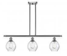 Innovations Lighting 516-3I-SN-G362 - Waverly - 3 Light - 36 inch - Brushed Satin Nickel - Cord hung - Island Light