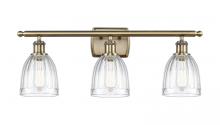 Innovations Lighting 516-3W-AB-G442 - Brookfield - 3 Light - 26 inch - Antique Brass - Bath Vanity Light
