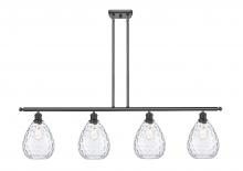 Innovations Lighting 516-4I-BK-G372 - Waverly - 4 Light - 48 inch - Matte Black - Cord hung - Island Light