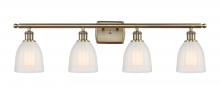 Innovations Lighting 516-4W-AB-G441 - Brookfield - 4 Light - 36 inch - Antique Brass - Bath Vanity Light