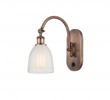 Innovations Lighting 518-1W-AC-G441 - Brookfield - 1 Light - 6 inch - Antique Copper - Adjustable Swing Arm