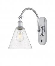 Innovations Lighting 518-1W-PC-GBC-84 - Berkshire - 1 Light - 8 inch - Polished Chrome - Adjustable Swing Arm