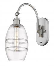 Innovations Lighting 518-1W-SN-G557-6CL - Vaz - 1 Light - 6 inch - Brushed Satin Nickel - Adjustable Swing Arm