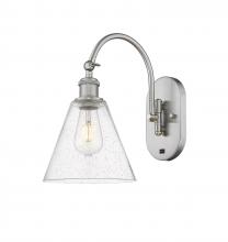 Innovations Lighting 518-1W-SN-GBC-84 - Berkshire - 1 Light - 8 inch - Brushed Satin Nickel - Adjustable Swing Arm