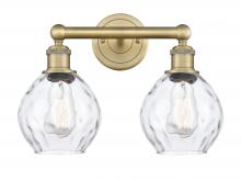 Innovations Lighting 616-2W-BB-G362 - Waverly - 2 Light - 15 inch - Brushed Brass - Bath Vanity Light