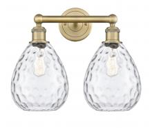 Innovations Lighting 616-2W-BB-G372 - Waverly - 2 Light - 17 inch - Brushed Brass - Bath Vanity Light
