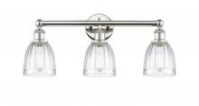 Innovations Lighting 616-3W-PN-G442 - Brookfield - 3 Light - 24 inch - Polished Nickel - Bath Vanity Light