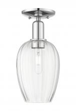 Innovations Lighting 716-1C-PC-G457-6CL - Preston - 1 Light - 6 inch - Polished Chrome - Semi-Flush Mount