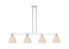 Innovations Lighting 716-4I-PC-NBD-75-NAT - Bristol Natural - 4 Light - 48 inch - Polished Chrome - Cord hung - Island Light