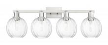 Innovations Lighting 716-4W-SN-G458-7CL - Preston - 4 Light - 36 inch - Brushed Satin Nickel - Bath Vanity Light