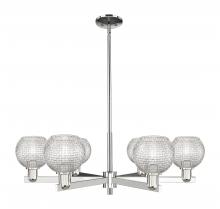 Innovations Lighting 716-6CR-PN-G122C-6CL - Athens - 6 Light - 36 inch - Polished Nickel - Stem hung - Chandelier
