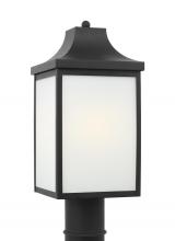 Generation Lighting GLO1051TXB - Saybrook One Light Medium Post