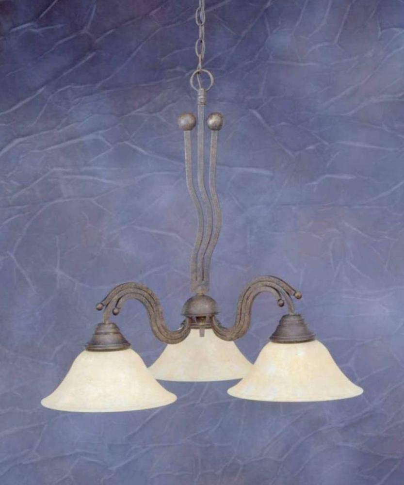 Nickel Down Chandelier