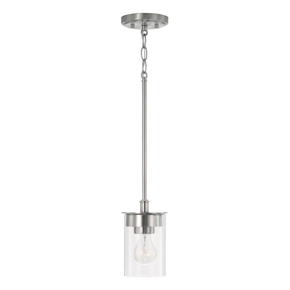 1 Light Semi-Flush