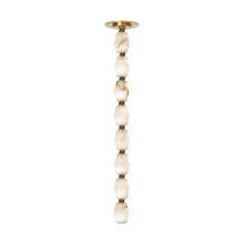 Visual Comfort & Co. Modern Collection SLPD55027ALBHABS - Collier Alabaster 24 Pendant
