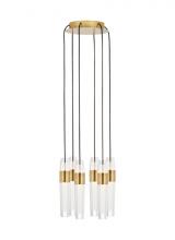 Visual Comfort & Co. Modern Collection SLCH40027NB - Lassell 6 Light Chandelier